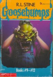 book cover of Goosebumps Boxed Set, Books 9-12: Welcome to Camp Nightmare, The Ghost Next Door, The Haunted Mask, and Be Careful What by R. L. Stine