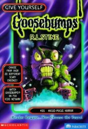 book cover of Give Yourself Goosebumps, No 35: Hocus-Pocus Horror by R. L. Stine