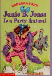 book cover of Junie B. Jones duerme en una mansion by Barbara Park