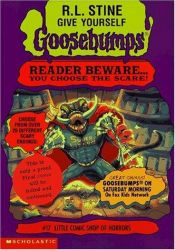 book cover of Little Comic Shop of Horrors (Give Yourself Goosebumps, #17) by R. L. Stine