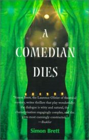 book cover of A Comedian Dies by Simon Brett