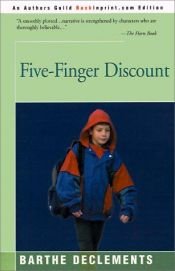 book cover of Five-Finger Discount by Barthe DeClements