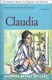 book cover of Claudia by Barbara Brooks Wallace