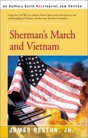book cover of Sherman's march and Vietnam by James Reston, Jr.