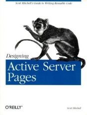 book cover of Designing Active Server Pages by Scott Mitchell