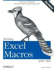 book cover of Writing Excel macros with VBA by Steven Roman