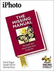 book cover of iPhoto: The Missing Manual by David Pogue