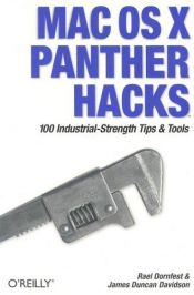 book cover of Mac OS X Panther Hacks by Rael Dornfest