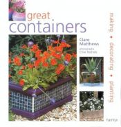 book cover of Great containers by Clare Matthews