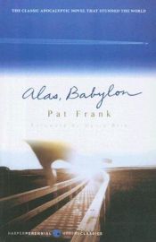book cover of Alas, Babylon by Pat Frank