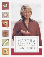 book cover of Martha Stewart's Hors D'Oeuvres Handbook by Martha Stewart