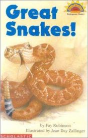 book cover of Great Snakes! by Fay Robinson