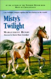 book cover of Misty's Twilight by Marguerite Henry