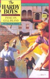 book cover of Panic on Gull Island #107 by Franklin W. Dixon