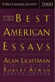 book cover of Best American Essays 2000 by Alan Lightman