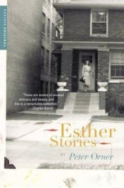 book cover of Esther stories by Peter Orner