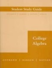 book cover of College Algebra (College algebra and trigonometry series) by Richard N. Aufmann