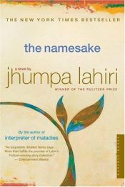 book cover of The Namesake by Jhumpa Lahiri