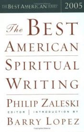 book cover of The best American spiritual writing 2005 by Philip Zaleski