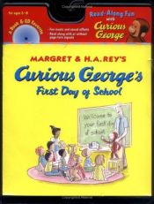 book cover of Margret & H.A. Rey's Curious George's first day of school by H・A・レイ