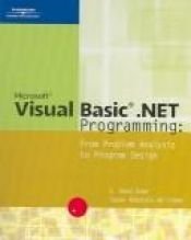 book cover of Microsoft Visual Basic .NET Programming: From Problem Analysis to Program Design by E. Reed Doke