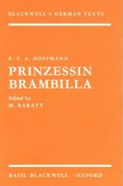 book cover of Hoffmann: Prinzessin Brambilla (Blackwell's German Texts) by E.T.A. Hoffmann