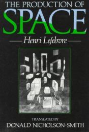 book cover of La production de l'espace by Henri Lefebvre