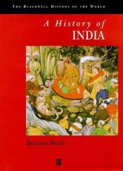 book cover of A history of India by Burton Stein