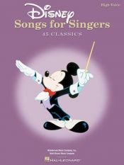 book cover of Disney Songs for Singers: High Voice Edition by Hal Leonard Corporation