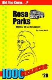 book cover of Rosa Parks: Mother of a Movement by Carole Marsh