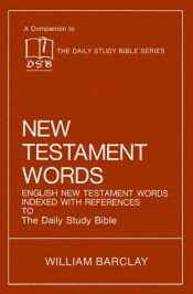book cover of New Testament words (WBL) by William Barclay