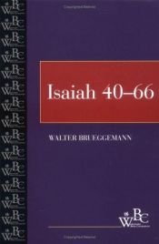 book cover of Isaiah (Westminster Bible Companion) (Volume 2, Chapters 40-66) by Walter Brueggemann