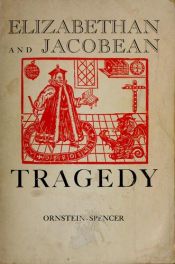 book cover of Elizabethan and Jacobean comedy: an anthology by Robert E. Ornstein