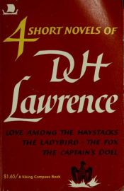 book cover of Four short novels by D.H. Lawrence