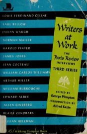 book cover of Writers at Work: The Paris Review Interviews Third Series by George Plimpton