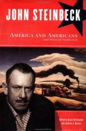 book cover of America and Americans by ג'ון סטיינבק