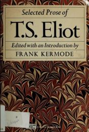 book cover of T. S. Eliot: 2 (Modern masters) by Stephen Spender