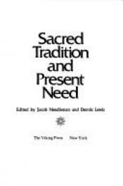 book cover of Sacred Tradition (An Esalen book) by Jacob Needleman