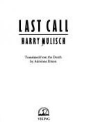 book cover of Last Call by 하리 뮐리스
