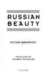 book cover of Az orosz széplány by Viktor Vlagyimirovics Jerofejev