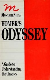 book cover of Homer's Odyssey (Monarch notes) by Hómēros
