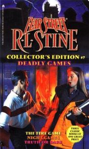 book cover of Deadly Games: The Fire Game by R.L. Stine