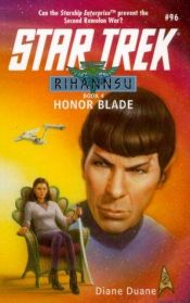 book cover of Honor Blade by Diane Duane