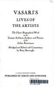 book cover of Vasari's Lives of the Artists by Τζόρτζο Βαζάρι
