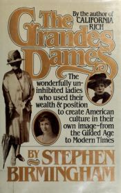 book cover of Grand Dames by Stephen Birmingham