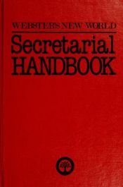 book cover of Webster's New World Secretarial Handbook by Websters