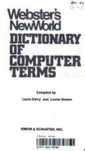 book cover of World Dictionary of Computer Terms by Websters