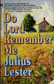 book cover of Do Lord Remember Me by Julius Lester