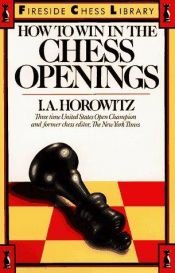book cover of How to Win in the Chess Openings by Israel Albert Horowitz