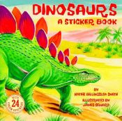 book cover of Dinosaurs: A Sticker Book by Kathie Billingslea Smith